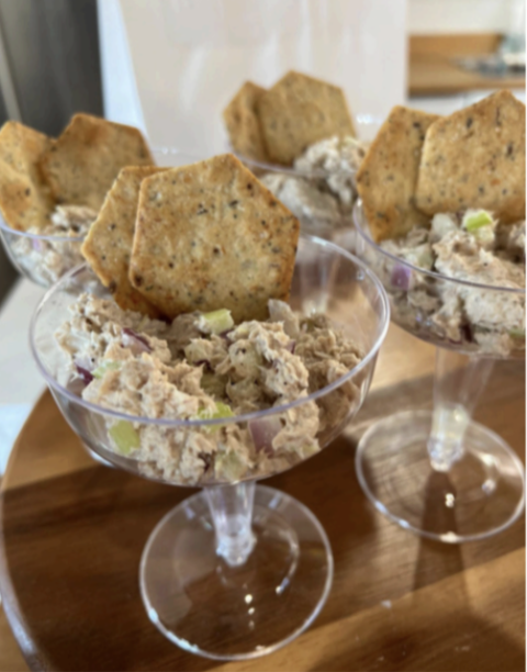 Tuna Salad and Crackers